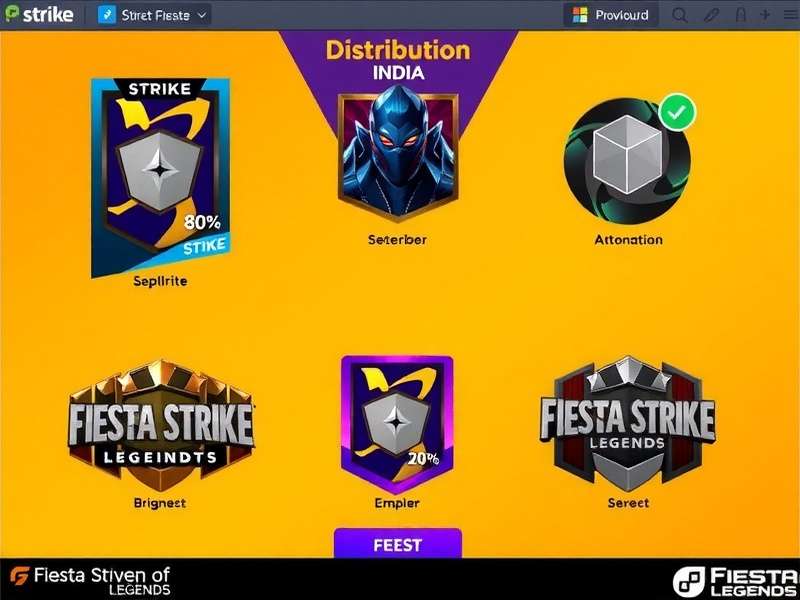 Fiesta Strike Legends India Player Distribution